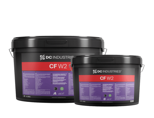 CF W2 e un adesivo epossidico bicomponente in forma di pasta.